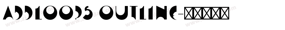 AddLoops Outline字体转换